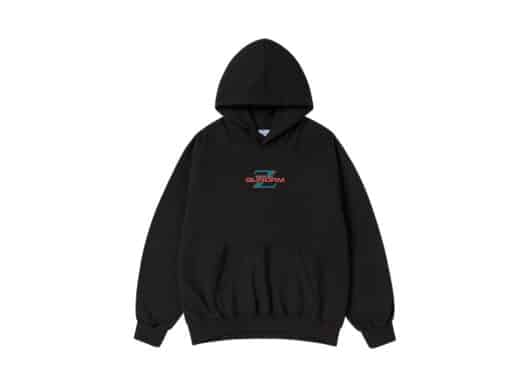 ADLV Mobile Suit Z Gundam Mobile Suit Hoodie Black fRONT vIEW