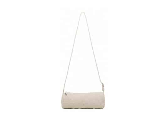 Carlyn May Suede Bag Beige H75132020 - Image 2