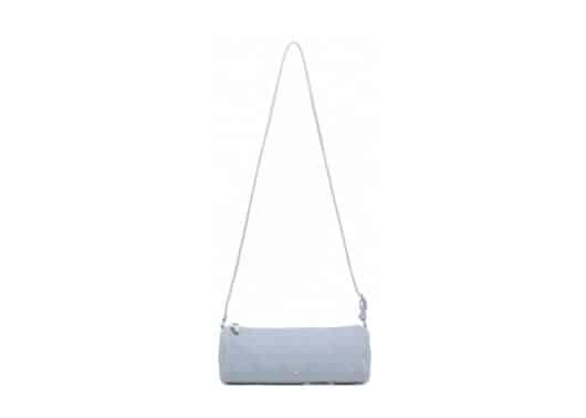 Carlyn May Suede Bag Blue H75132020 - Image 2