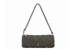 Carlyn May Suede Bag Gray H75132020