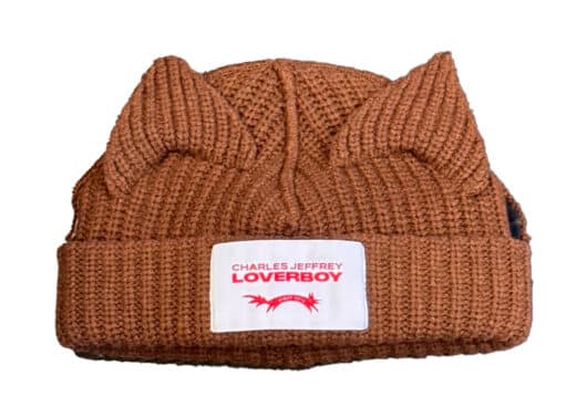 Charles-Jeffrey-LOVERBOY-SSENSE-Exclusive-Knitted-Chunky-Ears-Beanie-Brown