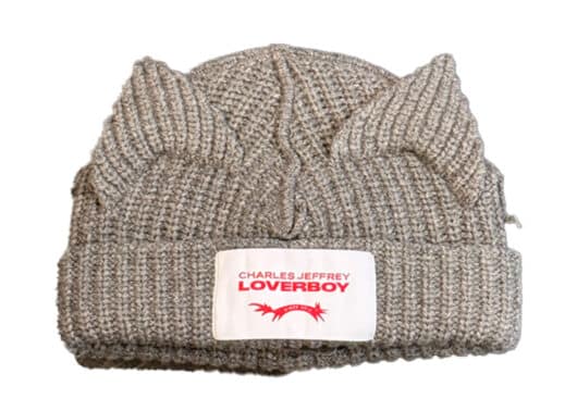 Charles-Jeffrey-LOVERBOY-SSENSE-Exclusive-Knitted-Chunky-Ears-Beanie-Grey