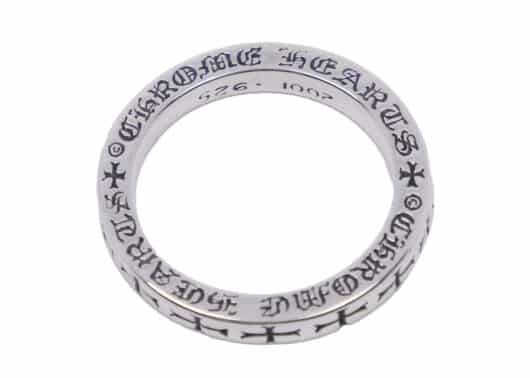 Chrome Hearts 3MM Spacer Ring Silver
