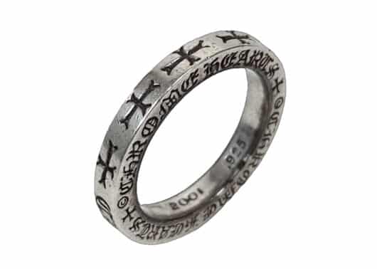 Chrome Hearts 3MM Spacer Ring Silver - Image 2