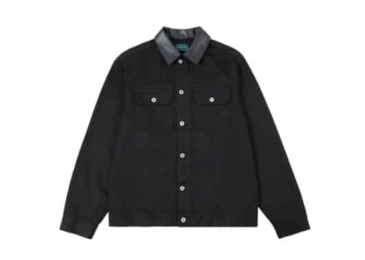 Haonanhuang-Gold-Edged-Raw-Denim-Jacket-Black-H827