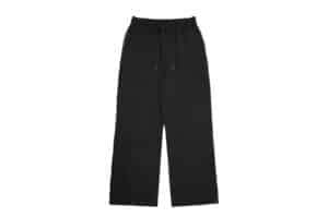 Haonanhuang-Structured-Cotton-Blend-Casual-Sweatpants-Black-H886