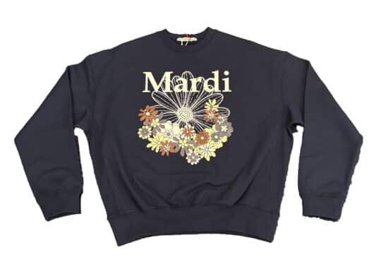 Mardi-Mercredi-Flowermardi-Jardin-Crewneck-Navy-Ivory