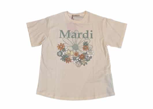 Mardi-Mercredi-Flowermardi-Jardin-Tee-Cream-Mossgreen