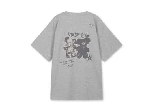 Matin-Kim-Animal-Graffiti-Graphic-Oversize-Top-Grey-TS202