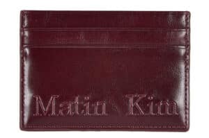 Matin-Kim-Embossed-Logo-Card-Wallet-Burgundy-WL020
