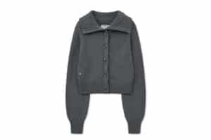 Matin-Kim-Hook-Point-Two-Way-Cross-Cardigan-Grey-CD019