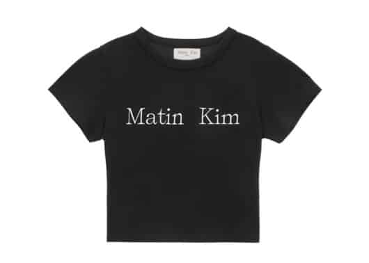 Matin-Kim-Logo-Crop-Top-Black-TS741