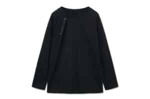 Matin-Kim-Tuck-Point-Long-Sleeve-Top-Black-TS063-W