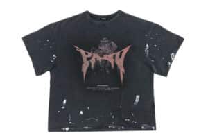 PANQ 2025 7 Day Destroyed Tee Black