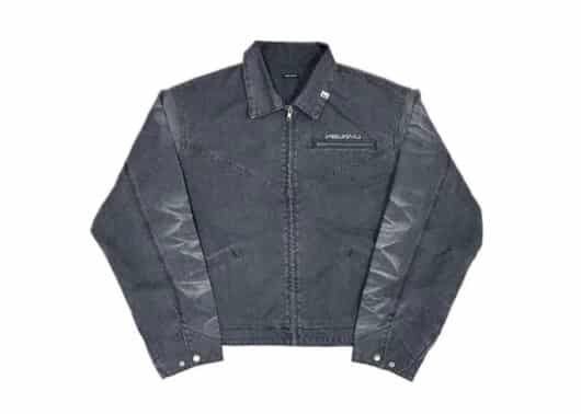 PANQ 2025 Washed Workwear Jacket Black