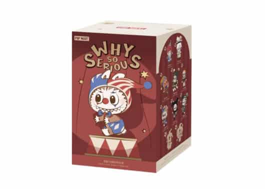 Pop Mart WHY SO SERIOUS Series Vinyl Plush Pendant Single Blind Box Front View