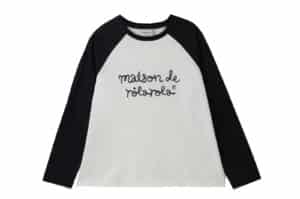 Rolarola-Maison-De-Rola-Raglan-Tee-White-Black