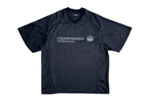 UNKNOWNWORLD Virtual Team Football Tee Black UN231-32008