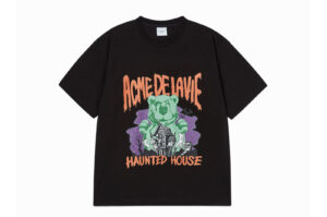 ADLV AC Bear Halloween Tee Black Front View