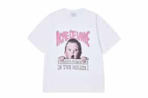 ADLV Halloween Scream Boy Tee White Front View