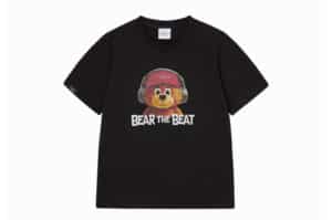 ADLV-Headphone-AC-Bear-Tee-Black-W