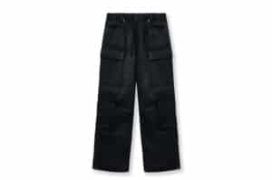 Matin-Kim-Coating-Cargo-Denim-Pants-Black-DN042