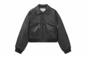 Matin-Kim-Faux-Leather-Out-Pocket-Jumper-Charcoal-JP049