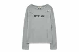 Matin-Kim-Glitter-Slim-Logo-Knit-Top-Light-Grey-PO015