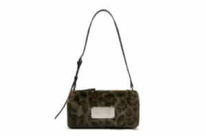 Matin Kim Hairy Fur Mini Shoulder Bag Brown BG090