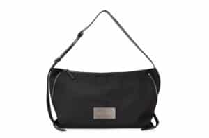 Matin-Kim-Side-Zipper-Fabric-Shoulder-Bag-Black-BG097