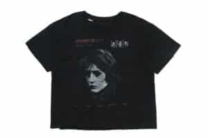 SONGAADON Babsi Portrait Tee Black Front View
