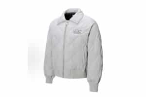 A Few Good Kids x Fujiya Peko Jacket Grey Front View