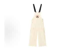 A Few Good Kids x Fujiya Peko Overalls Natural Front View