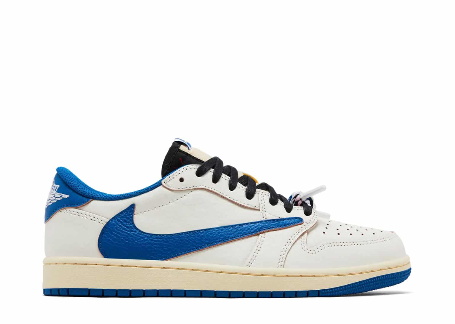 Buy Air Jordan 1 Retro Low OG SP Fragment x Travis Scott Sail Military ...