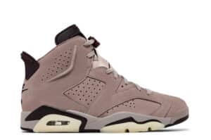 Air Jordan 6 Retro A Ma Maniére Smokey Mauve Front View