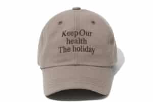 Millo-Archive-25FW-Holiday-Signature-Ball-Cap-Brown