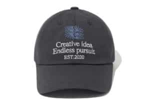 Millo-Archive-25FW-New-Creative-Ball-Cap-Deep-Charcoa