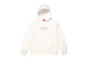 Supreme Box Logo Hooded Sweatshirt (FW25) White