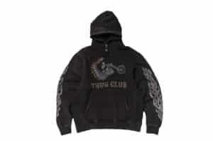 THUG-CLUB-Dragon-Chopper-Hoodie-Black