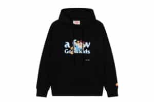 A Few Good Kids x Fujiya Peko Candy Series Hoodie Black Front View