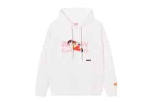 A Few Good Kids x Fujiya Peko Candy Series Hoodie White Front View