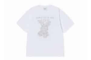ADLV Garden Fuzzy Rabbit Tee White