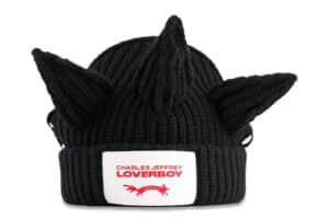 Charles Jeffrey LOVERBOY Polka Dot Beanie Black:White