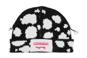 Charles Jeffrey LOVERBOY Polka Dot Beanie Black:White