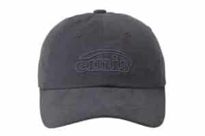Emis Cotton Brushed Ball Cap Charcoal