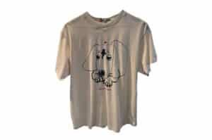 Mardi Mercredi Drawing CH DDANJI Beggy Face Tee Cream