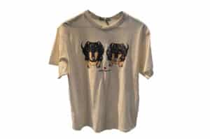 Mardi Mercredi Drawing CH DDANJI Twin Tee Cream