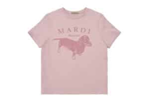 Mardi Mercredi (Exclusive) Slim Tee DDANJI Pastel Hot Pink