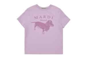 Mardi Mercredi (Exclusive) Slim Tee DDANJI Pastel Lavender front view
