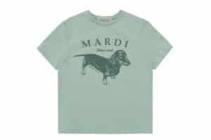 Mardi Mercredi (Exclusive) Slim Tee DDANJI Pastel Mint front view